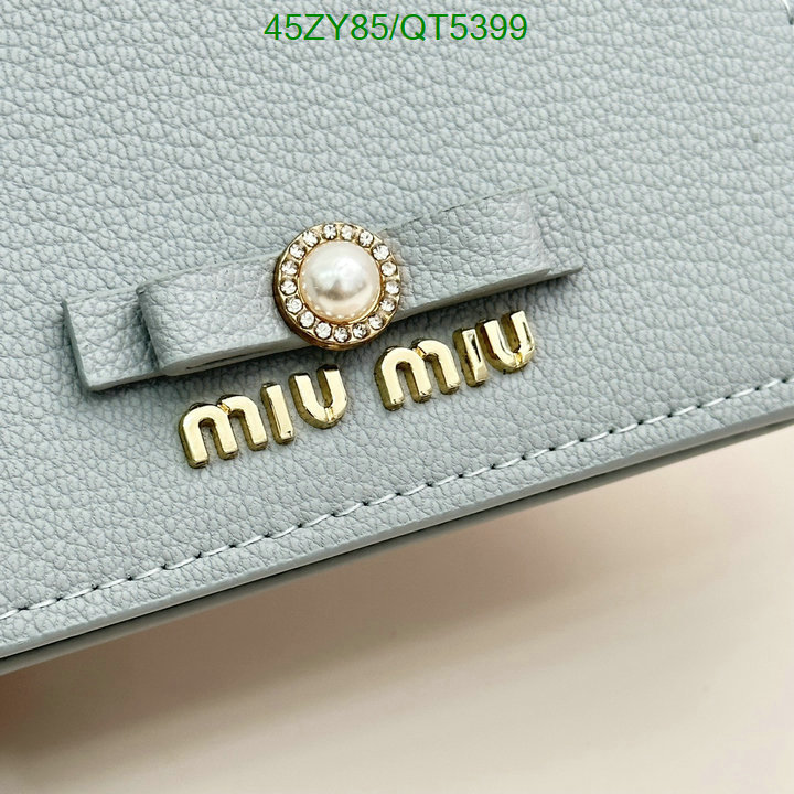 Miu Miu Bag-(4A)-Wallet- Code: QT5399 $: 45USD