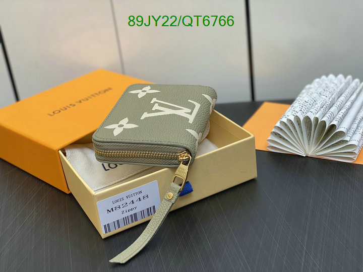 LV Bag-(Mirror)-Wallet- Code: QT6766 $: 89USD