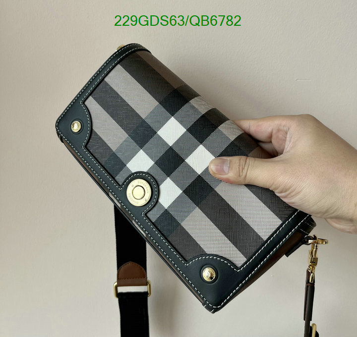 Burberry Bag-(Mirror)-Diagonal- Code: QB6782 $: 229USD