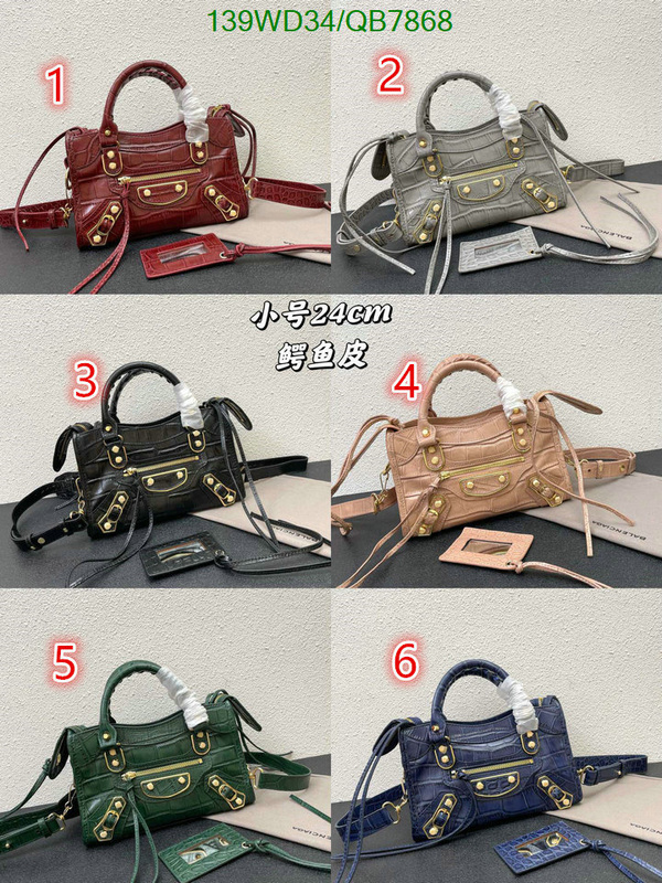 Balenciaga Bag-(4A)-Neo Classic- Code: QB7868 $: 139USD