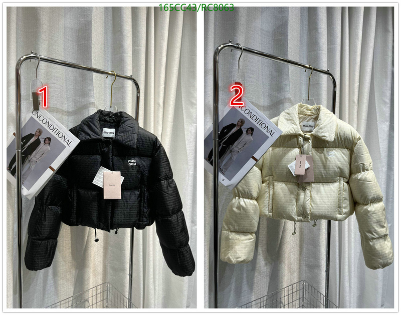 Down jacket Women-Miu Miu Code: RC8063 $: 165USD