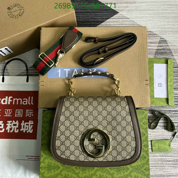 Gucci Bag-(Mirror)-Diagonal- Code: RB7771 $: 269USD