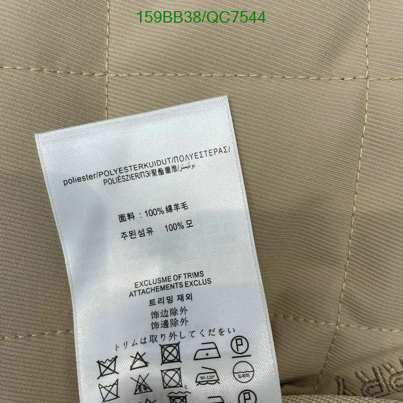 Clothing-Burberry Code: QC7544 $: 159USD