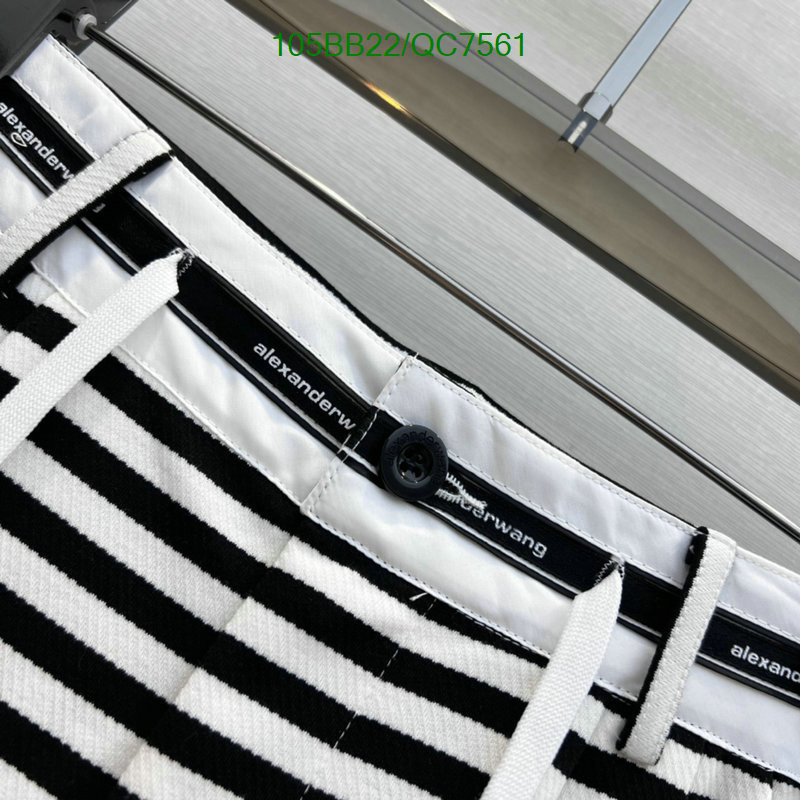 Clothing-Alexander Wang Code: QC7561 $: 105USD