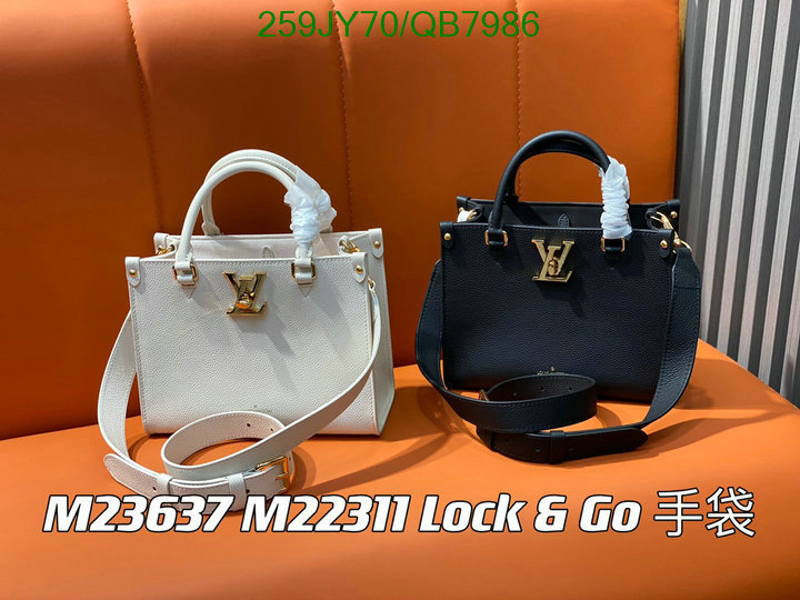 LV Bag-(Mirror)-Handbag- Code: QB7986 $: 259USD