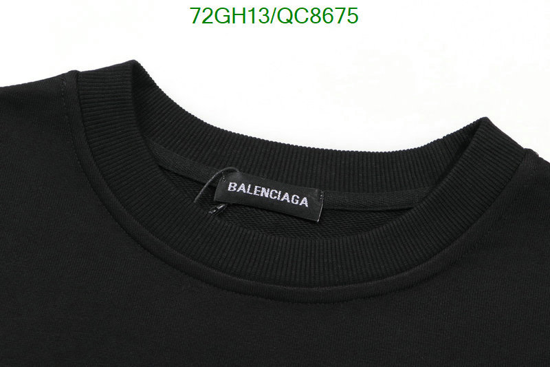 Clothing-Balenciaga Code: QC8675 $: 72USD