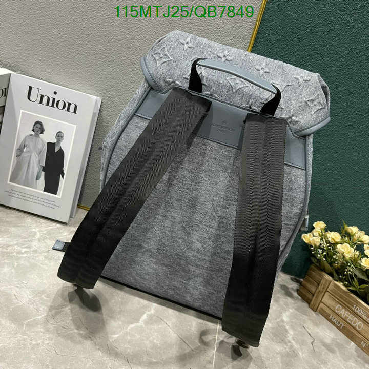 LV Bag-(4A)-Backpack- Code: QB7849 $: 115USD