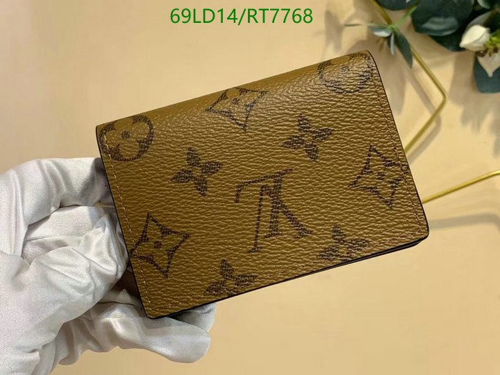 LV Bag-(Mirror)-Wallet- Code: RT7768 $: 69USD