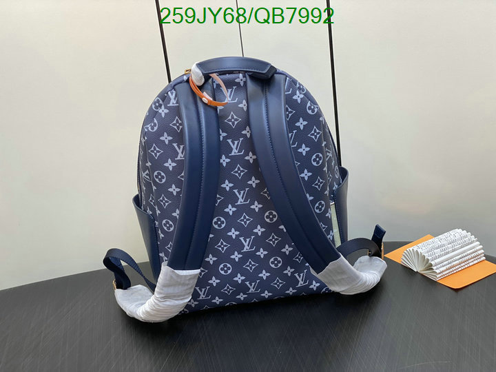 LV Bag-(Mirror)-Backpack- Code: QB7992 $: 259USD