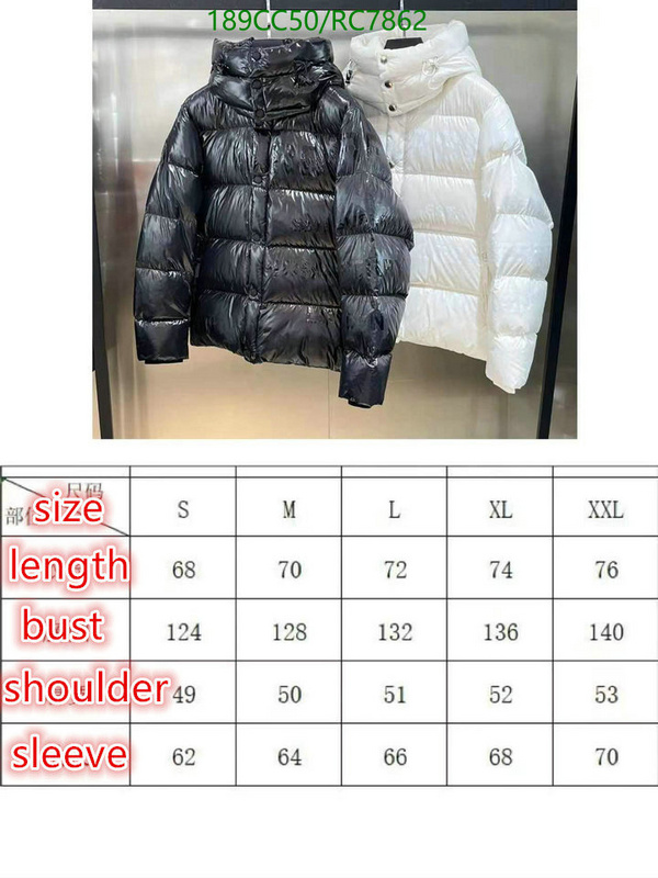 Down jacket Women-Burberry Code: RC7862 $: 189USD