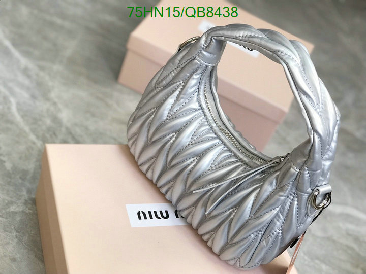 Miu Miu Bag-(4A)-Handbag- Code: QB8438 $: 75USD