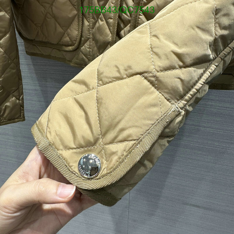 Clothing-Burberry Code: QC7543 $: 175USD