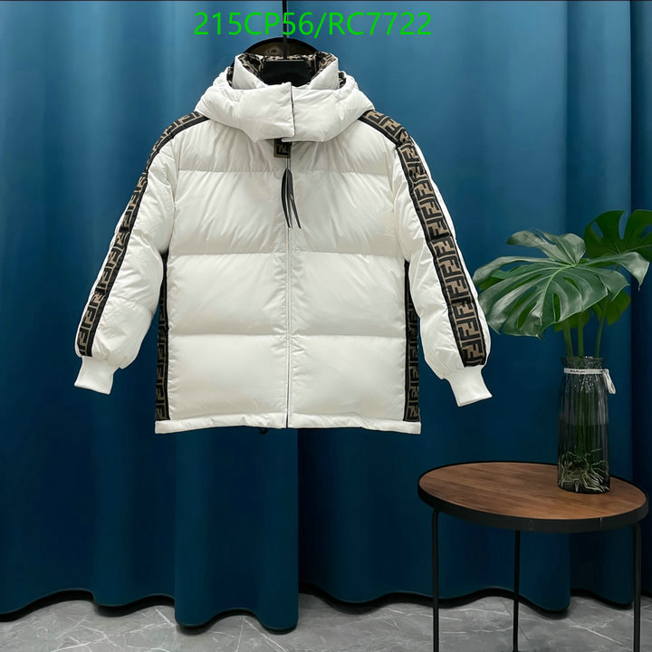 Down jacket Women-Fendi Code: RC7722 $: 215USD