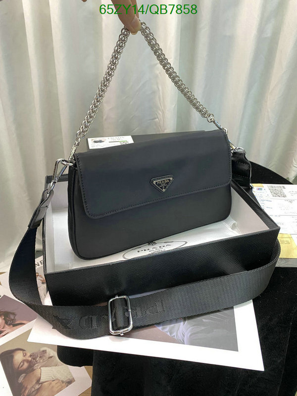 Prada Bag-(4A)-Diagonal- Code: QB7858 $: 65USD