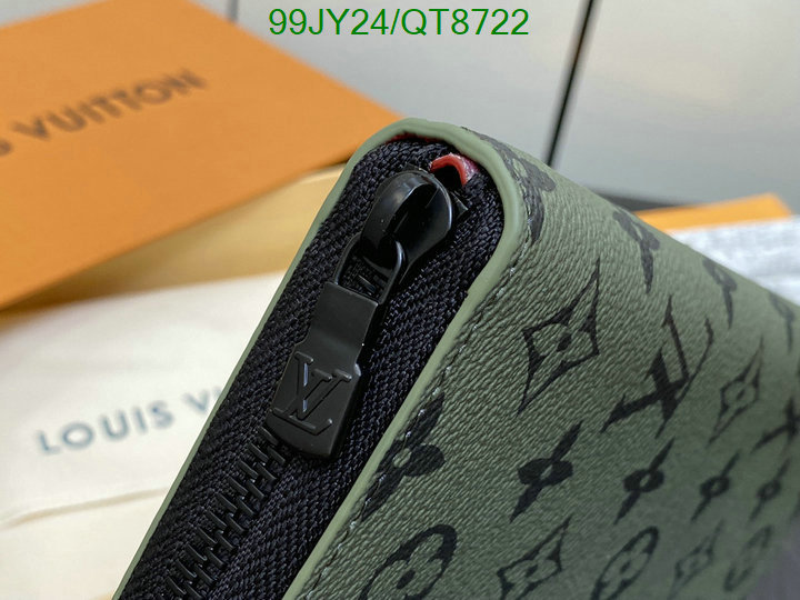 LV Bag-(Mirror)-Wallet- Code: QT8722 $: 99USD