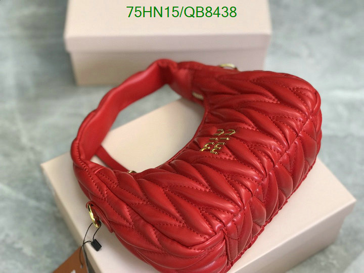 Miu Miu Bag-(4A)-Handbag- Code: QB8438 $: 75USD