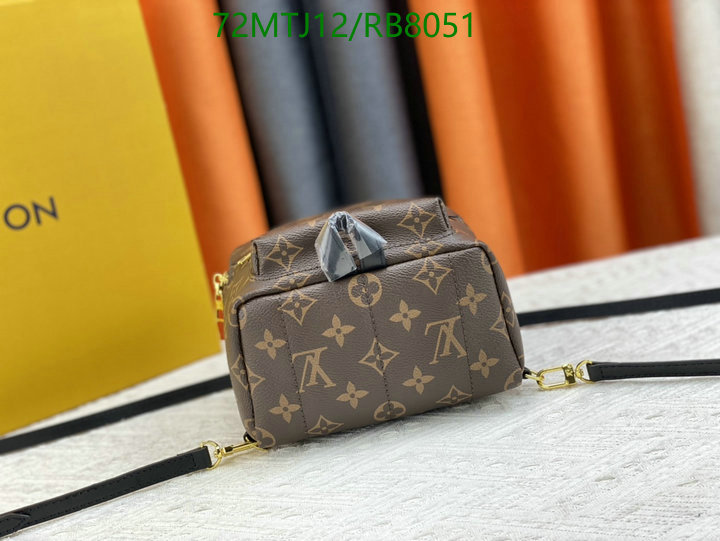 LV Bag-(4A)-Backpack- Code: RB8051 $: 72USD