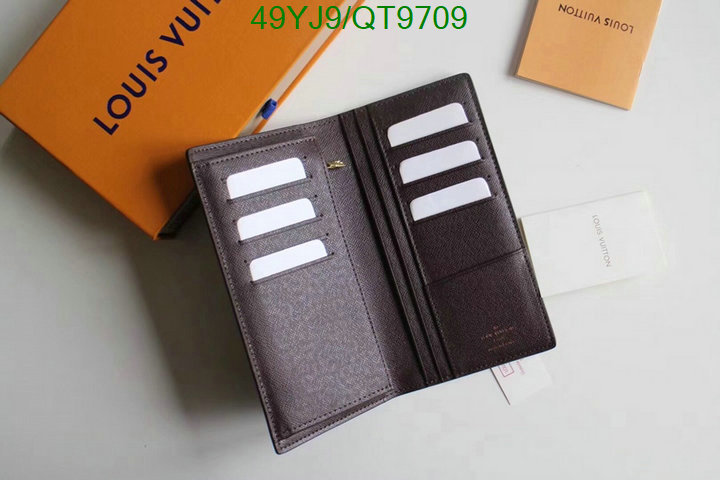 LV Bag-(4A)-Wallet- Code: QT9709 $: 49USD