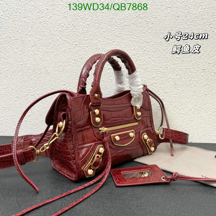 Balenciaga Bag-(4A)-Neo Classic- Code: QB7868 $: 139USD