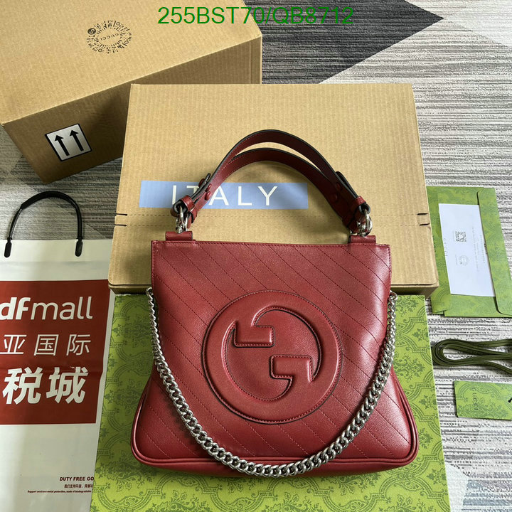 Gucci Bag-(Mirror)-Handbag- Code: QB8712 $: 255USD