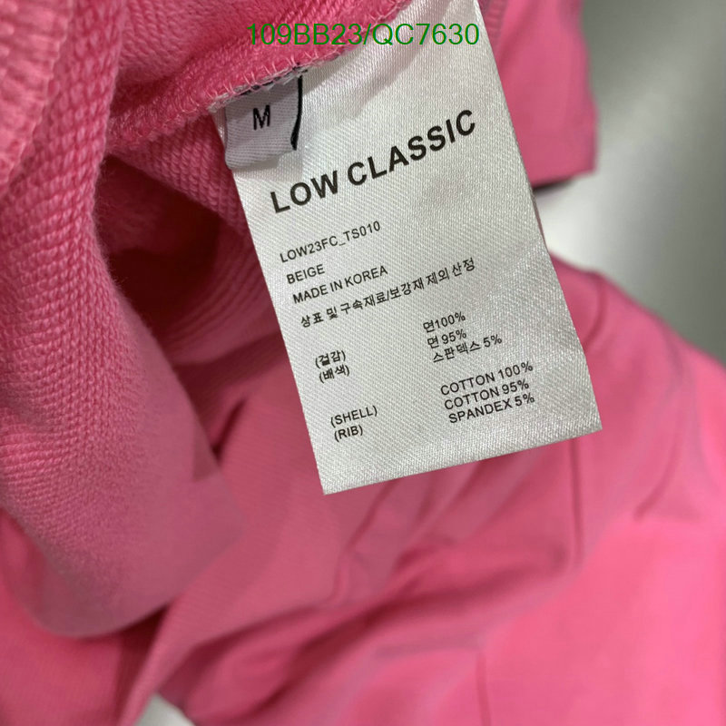 Clothing-Low Classic Code: QC7630 $: 109USD