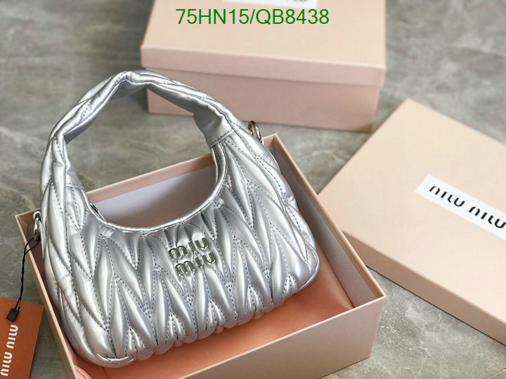 Miu Miu Bag-(4A)-Handbag- Code: QB8438 $: 75USD