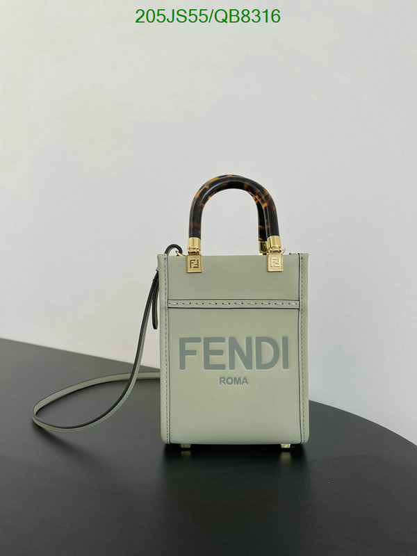 Fendi Bag-(Mirror)-Sunshine- Code: QB8316 $: 205USD