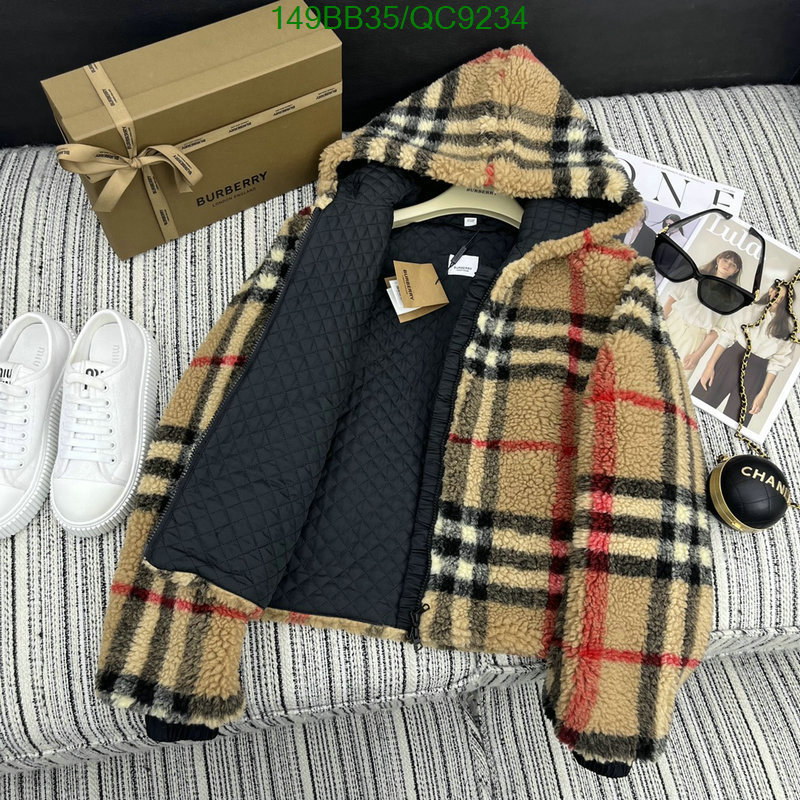 Clothing-Burberry Code: QC9234 $: 149USD