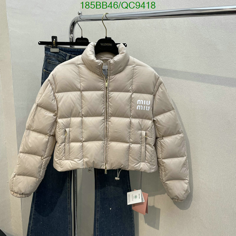 Down jacket Women-Miu Miu Code: QC9418 $: 185USD