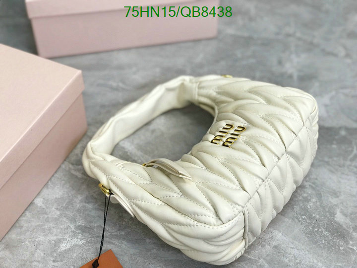 Miu Miu Bag-(4A)-Handbag- Code: QB8438 $: 75USD