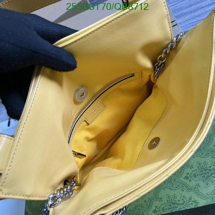 Gucci Bag-(Mirror)-Handbag- Code: QB8712 $: 255USD