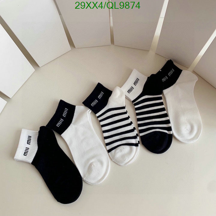 Sock-Miu Miu Code: QL9874 $: 29USD