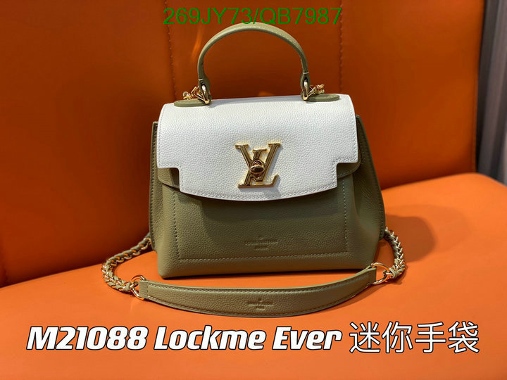 LV Bag-(Mirror)-Handbag- Code: QB7987 $: 269USD