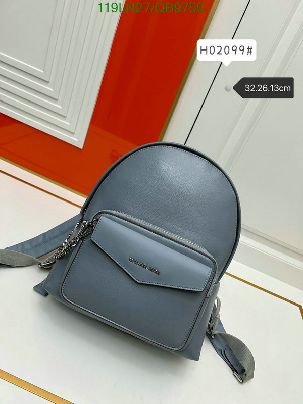 Michael Kors Bag-(4A)-Backpack- Code: QB9750 $: 119USD