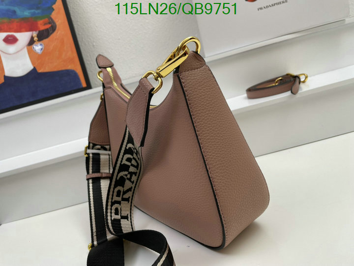 Prada Bag-(4A)-Diagonal- Code: QB9751 $: 115USD