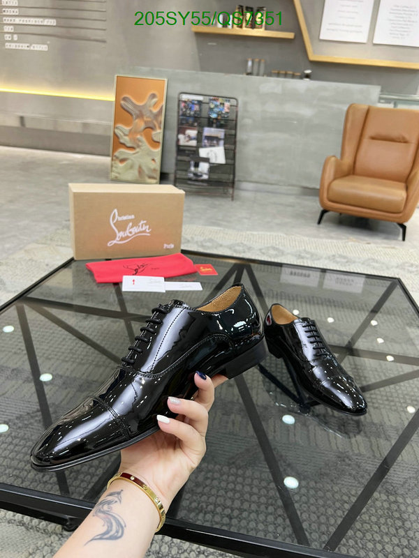 Men shoes-Christian Louboutin Code: QS7351 $: 205USD
