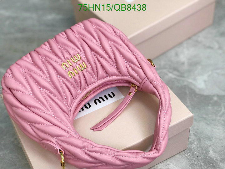 Miu Miu Bag-(4A)-Handbag- Code: QB8438 $: 75USD