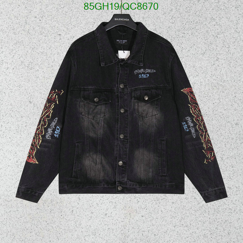 Clothing-Balenciaga Code: QC8670 $: 85USD