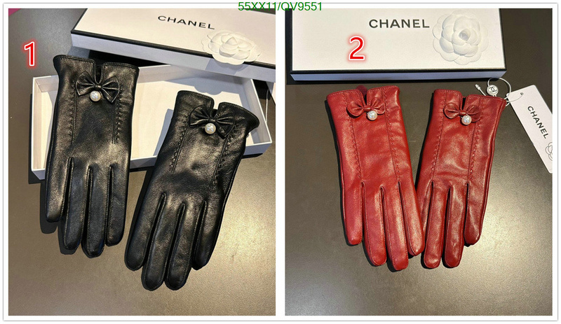 Gloves-Chanel Code: QV9551 $: 55USD