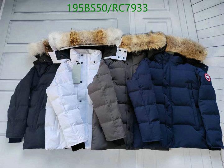 Down jacket Men-Canada Goose Code: RC7933 $: 195USD