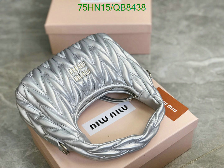 Miu Miu Bag-(4A)-Handbag- Code: QB8438 $: 75USD