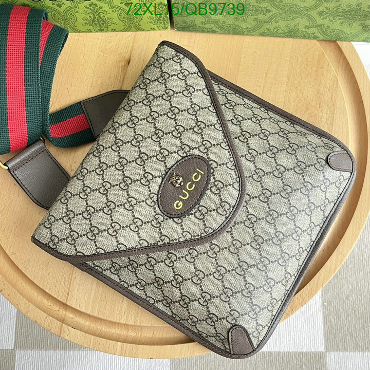 Gucci Bag-(4A)-Diagonal- Code: QB9739 $: 72USD