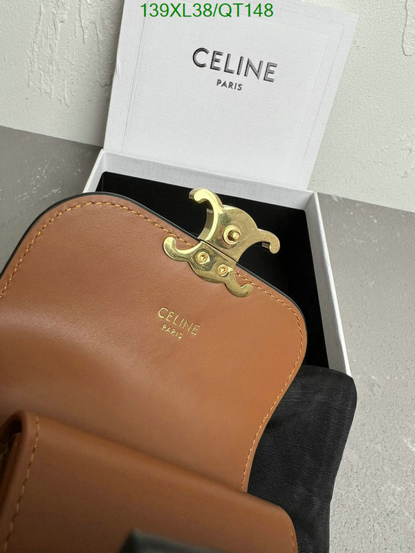 Celine Bag-(Mirror)-Wallet- Code: QT148 $: 139USD