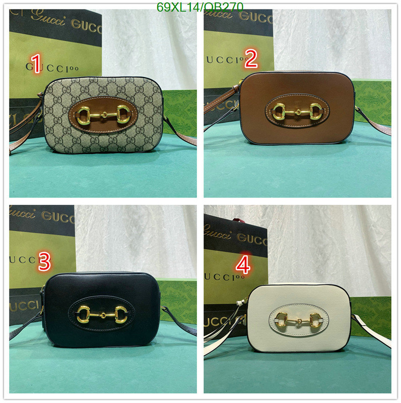 Gucci Bag-(4A)-Horsebit- Code: QB270 $: 69USD