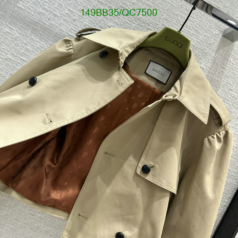 Clothing-Gucci Code: QC7500 $: 149USD