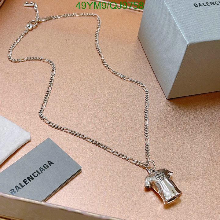 Jewelry-Balenciaga Code: QJ9758 $: 49USD