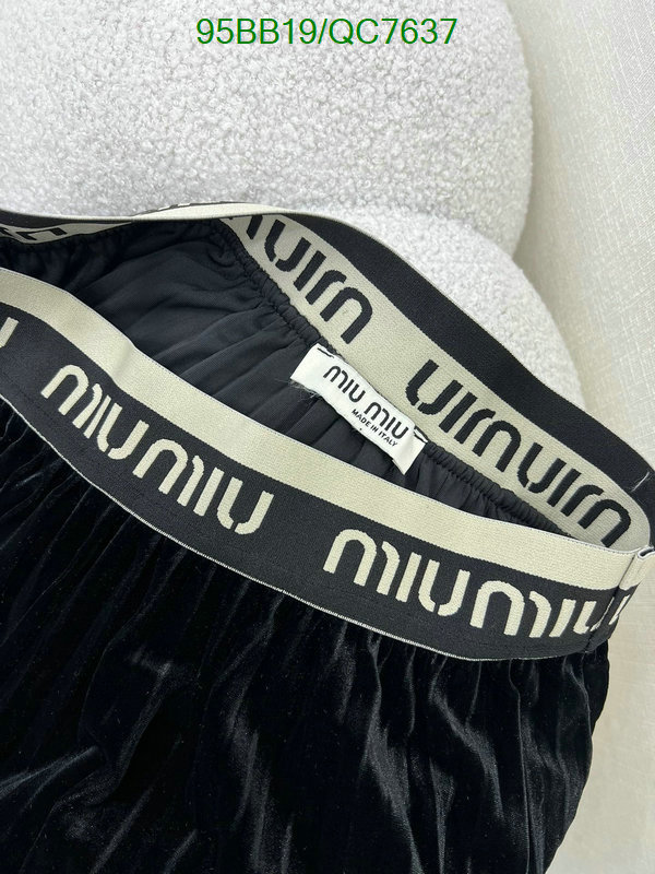 Clothing-MIUMIU Code: QC7637 $: 95USD