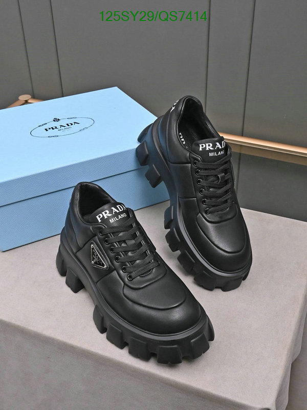 Men shoes-Prada Code: QS7414 $: 125USD