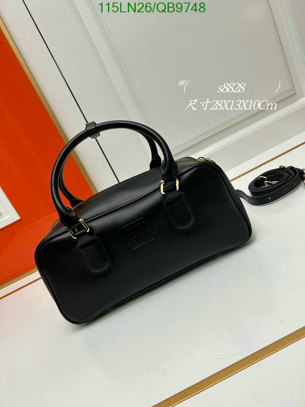 Miu Miu Bag-(4A)-Handbag- Code: QB9748 $: 115USD