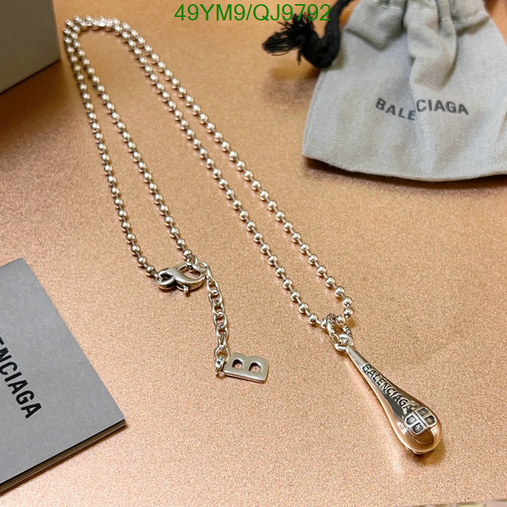 Jewelry-Balenciaga Code: QJ9792 $: 49USD